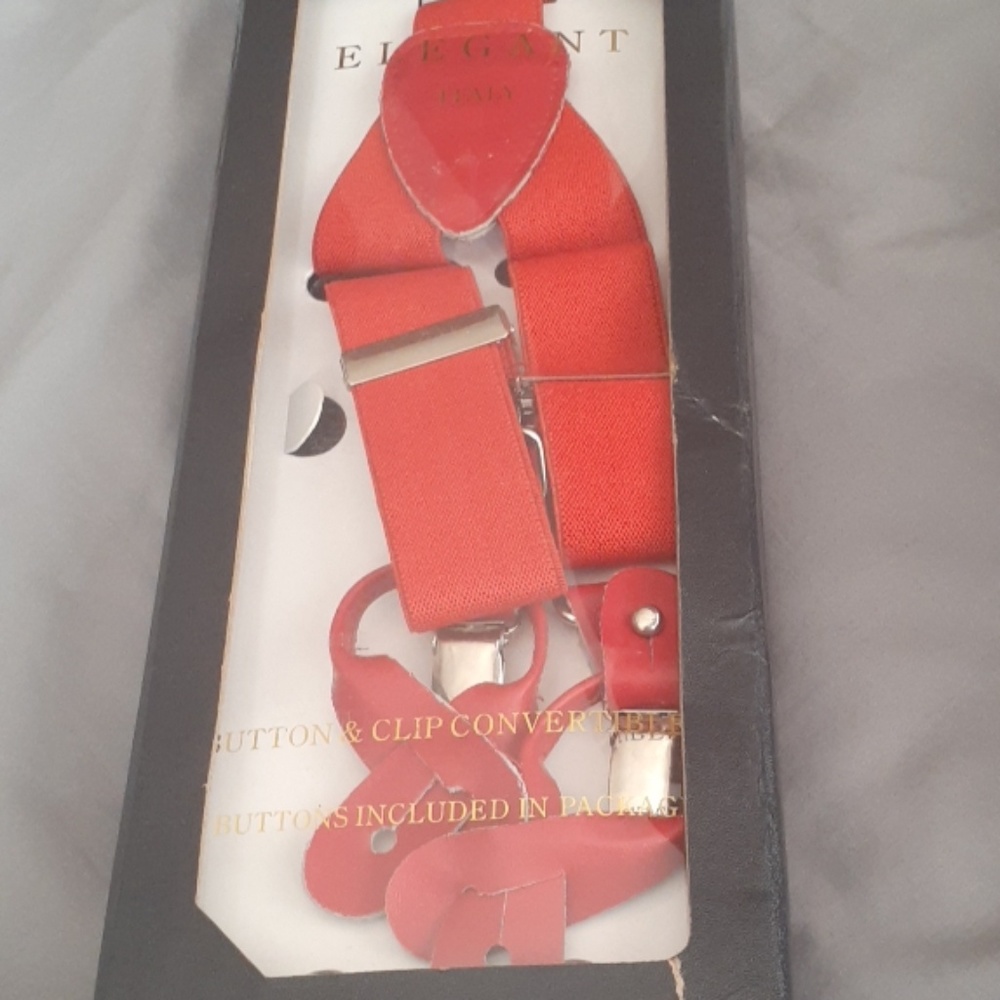 Red suspenders